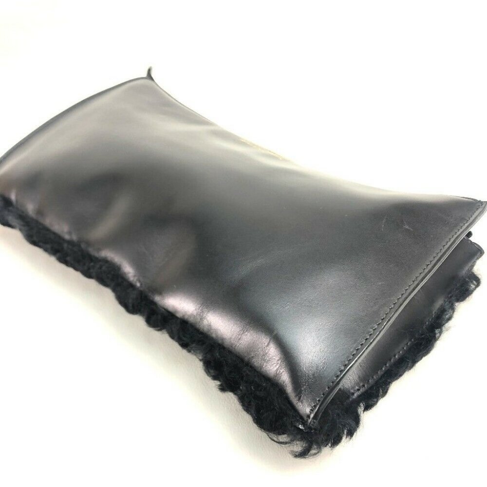 BALENCIAGA Cluch Bag Clutch bag Black - Picture 2 of 8